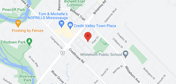 map of ## 114 -5980 WHITEHORN AVE